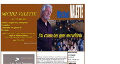 Desktop Screenshot of michelvalette.lacolombe.org