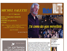Tablet Screenshot of michelvalette.lacolombe.org